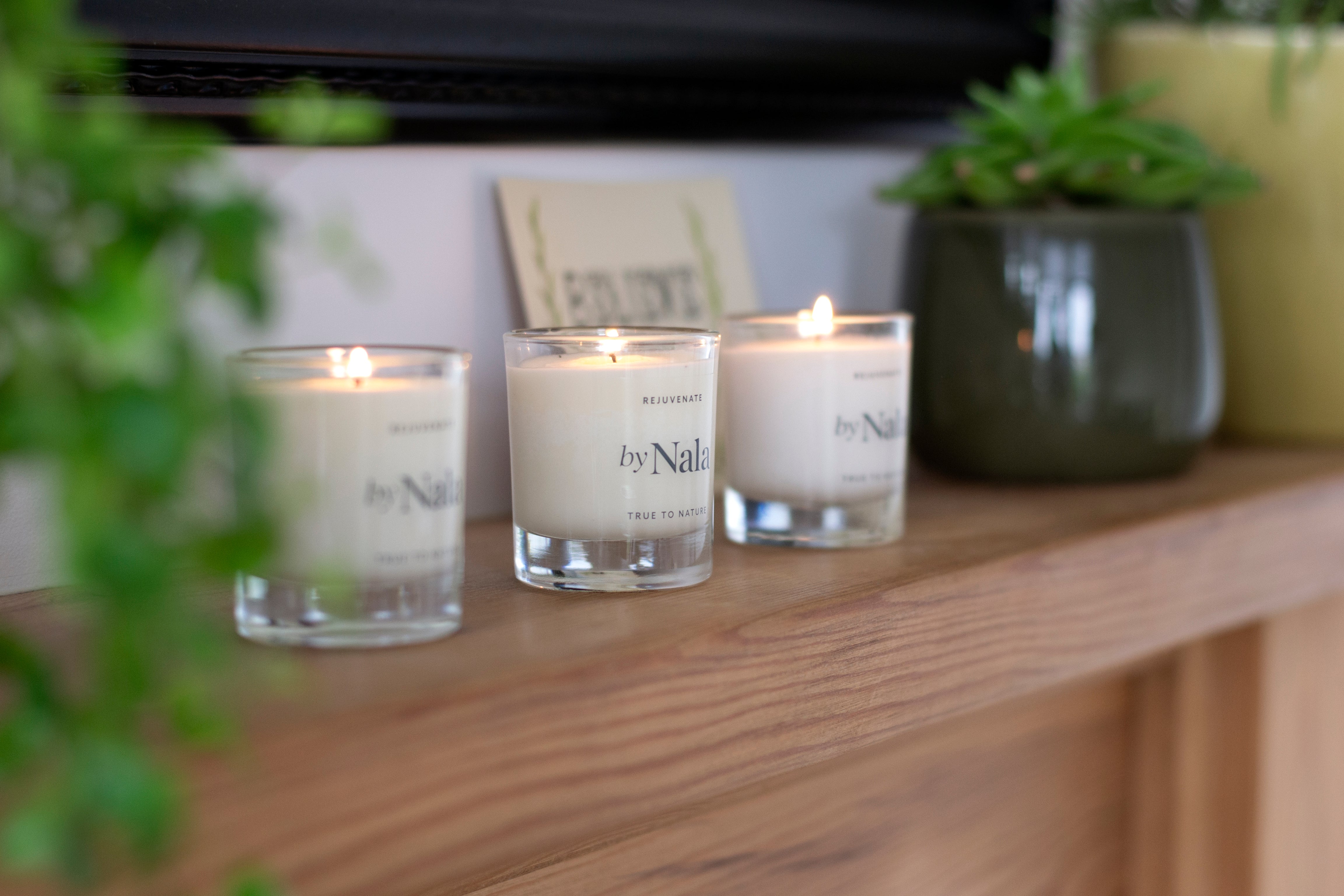 Selection of Aromatherapy Wellbeing Miniature Candles by Nala