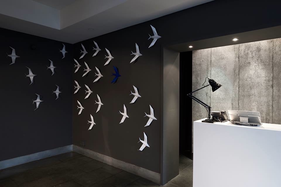 Contemporary Condie Birds - Decked Deco