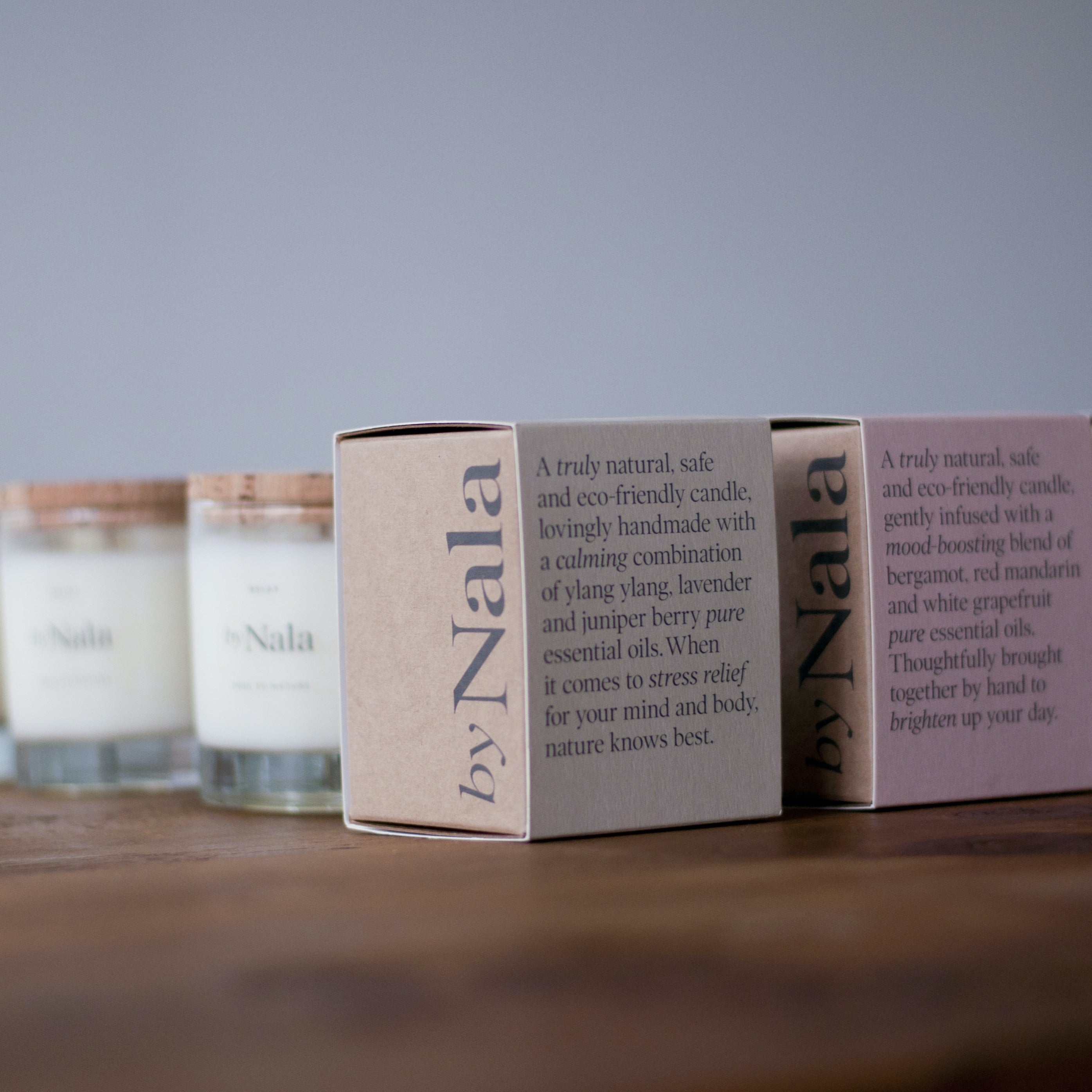 Aromatherapy Wellbeing Candles by Nala - Decked Deco