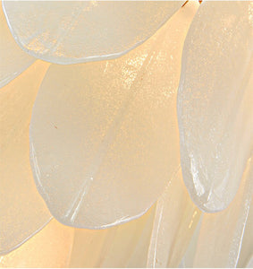 Art Deco Glass Leaves Ceiling Light - Decked Deco