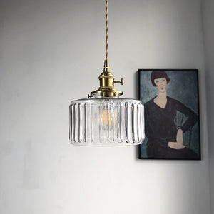 Clear Vintage Style Art Deco Lighting