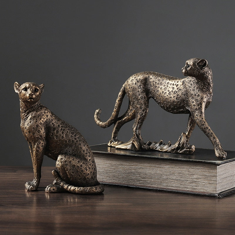 Cheetah: African Christmas Ornament - Santa's Little Helper Series