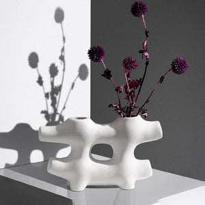 Minimal White Ceramic Ornaments designs lifestyle image